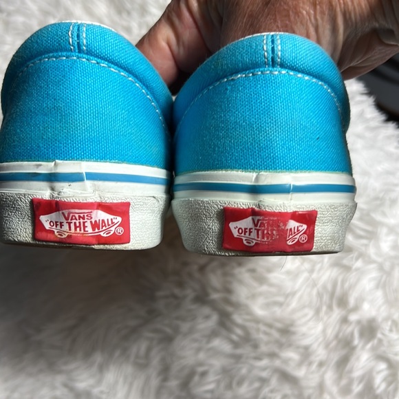 Vans Authentic Turquoise Sneakers Womens 8 Mens 6.5 - Picture 3 of 8